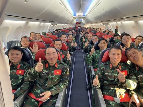 Equipo de rescate del Ejército Popular de Vietnam regresa desde Turquía - ảnh 1
