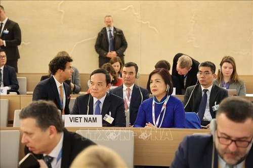 Consejo de Derechos Humanos adopta resolución propuesta y redactada por Vietnam - ảnh 1
