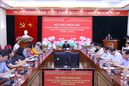 Conferencia científica sobre el legado del presidente Ho Chi Minh - ảnh 1