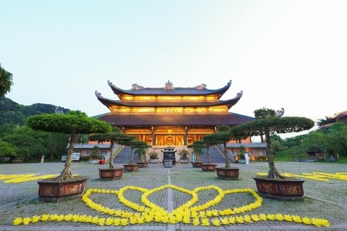 Impresionantes imágenes de la Pagoda Bai Dinh  - ảnh 9