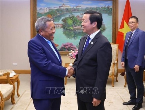  Vietnam y Laos promueven cooperación en transferencia de tecnología - ảnh 1