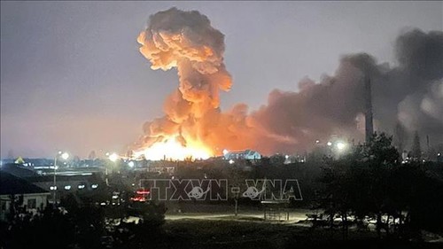 Reportan dos explosiones en Kiev - ảnh 1
