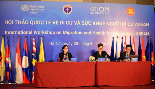 Vietnam e IOM refuerzan colaboración regional en mejora de salud de migrantes - ảnh 1