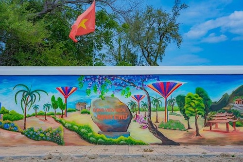 Debuta la pintura mural más larga de Vietnam - ảnh 6