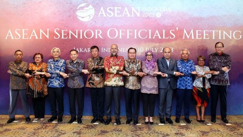 Apertura de la 56ª Reunión de Ministros de Relaciones Exteriores de la ASEAN - ảnh 1