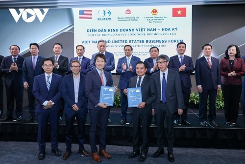 Foro Empresarial Vietnam-Estados Unidos centra cooperación en tecnología e innovación - ảnh 1
