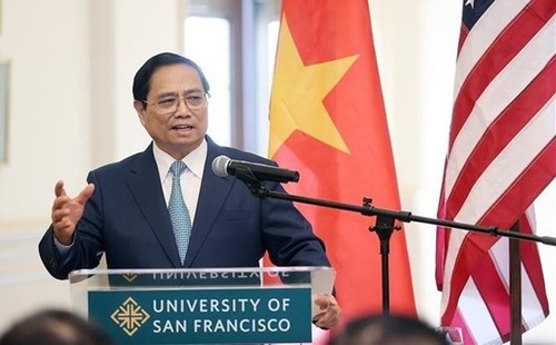 Premier de Vietnam visita la Universidad de San Francisco - ảnh 1
