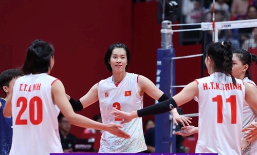 Selección femenina de voleibol de Vietnam ante la oportunidad histórica en ASIAD  - ảnh 1