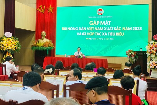 Honran a 100 sobresalientes agricultores vietnamitas - ảnh 1