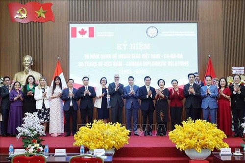 Encuentro con motivo del 50.º aniversario de las relaciones diplomáticas Vietnam-Canadá - ảnh 1