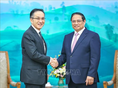 Primer ministro de Vietnam recibe al líder del grupo japonés Marubeni  - ảnh 1