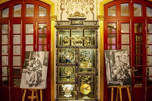 El Palacio Kien Trung abre sus puertas a visitantes con motivo del Año Nuevo Lunar - ảnh 9
