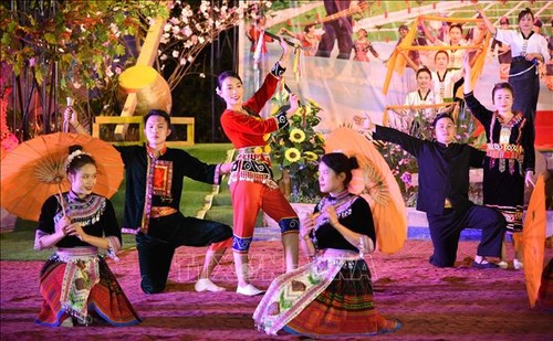 Celebran actividades culturales únicas de los compatriotas étnicos - ảnh 1
