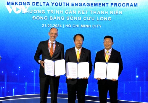 Empresas neerlandesas y vietnamitas cooperan para el desarrollo sostenible en el delta del Mekong - ảnh 1
