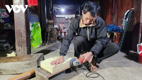 Fabricación de papel del pueblo étnico Dao Rojo en Cao Bang - ảnh 7