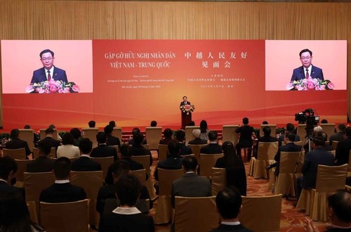 Presidente del Parlamento asiste a reunión de amistad entre Vietnam y China - ảnh 1
