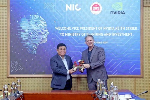 Vietnam y Estados Unidos cooperan en industria de semiconductores e inteligencia artificial  - ảnh 1