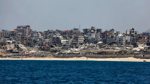 Las fuerzas israelíes continúan con ataques en Gaza y la zona fronteriza con el Líbano - ảnh 1