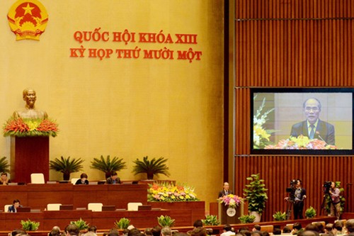 越南选民高度评价13届国会任期活动 - ảnh 1