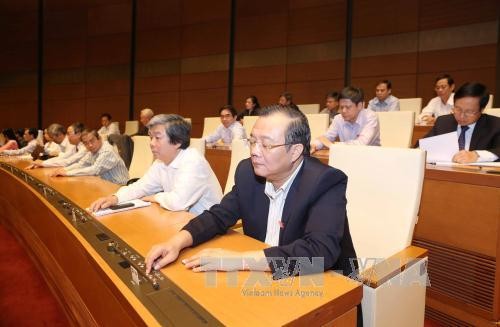 越南国会公布国会民族委员会主席、一些委员会主任和国家审计长选举结果 - ảnh 1