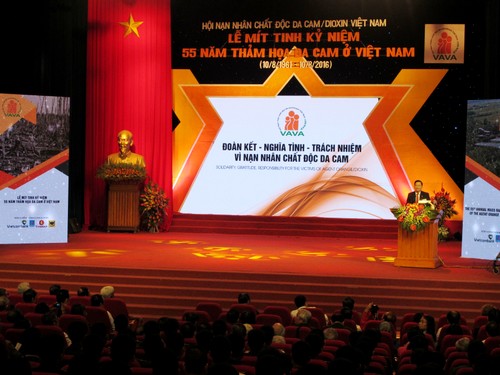 越南举行橙剂灾难55周年纪念大会 - ảnh 1