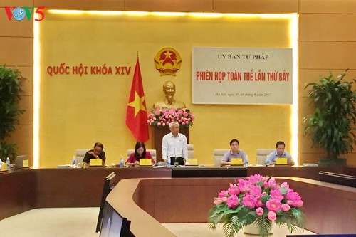 越南国会司法委员会第7次全体会议举行 - ảnh 1