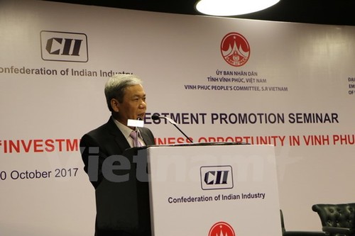 印度企业在越南永福省投资经营机会研讨会在印度举行 - ảnh 1