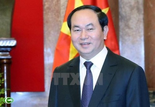 越南驻印度大使馆举行记者会介绍陈大光主席访印的有关情况 - ảnh 1