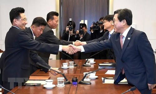 ASIAD 2018：韩国和朝鲜同意共同组队参赛 - ảnh 1