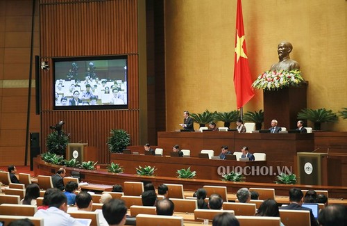 越南国会质询和回答质询会议开始举行 - ảnh 1