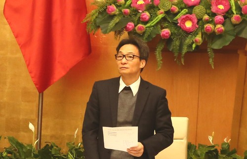越南政府副总理武德担：主动、坚决预防控制新型肺炎、不得主观 - ảnh 1