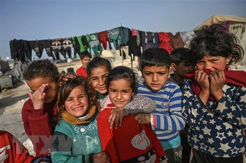 联合国儿童基金会为面临新冠病毒威胁的中东儿童寻求更多援助 - ảnh 1