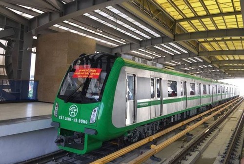 河内轻轨吉灵—河东线将于12月12日试运行 - ảnh 1