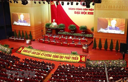 国际媒体报道越共13大开幕式 - ảnh 1