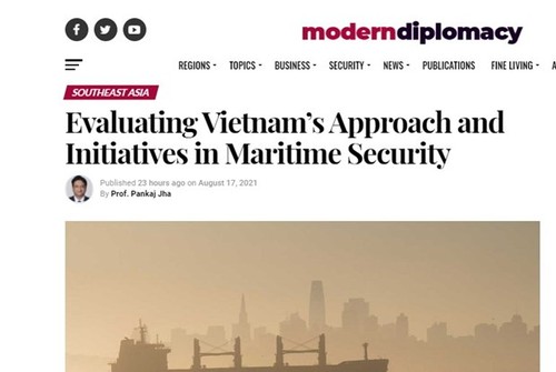 印度学者高度评价越南在航行安全领域的切入方式和倡议 - ảnh 1