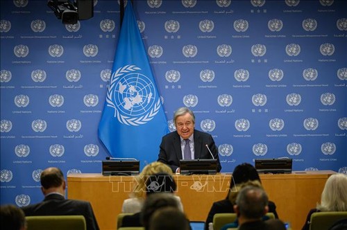 联合国秘书长发表新年致辞：让2023年成为恢复和平之年 - ảnh 1