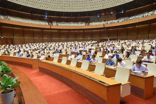 越南国会继续讨论2022年经济社会发展计划和国家财政预算执行情况 - ảnh 1