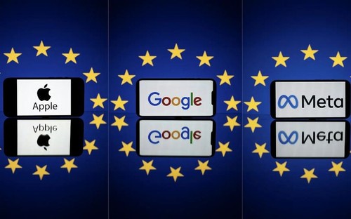 欧盟依据新数字法调查苹果、谷歌和Meta - ảnh 1