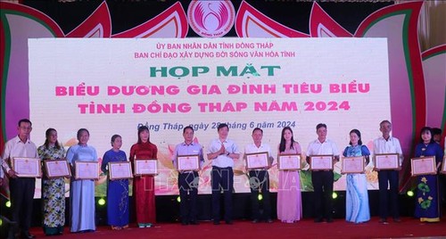 越南各地举行活动庆祝越南家庭日 - ảnh 1