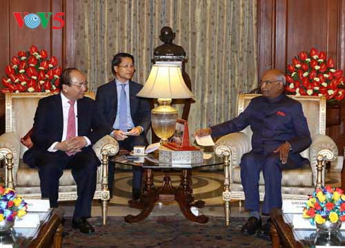 Entrevue entre le PM Nguyên Xuân Phuc et président indien Ram Nath Kovind - ảnh 1