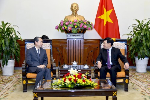 L’ambassadeur de Chine reçu par le chef de la diplomatie vietnamienne - ảnh 1