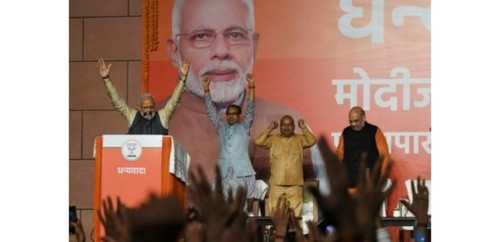 Inde: après son triomphe, Modi prépare son deuxième mandat - ảnh 1