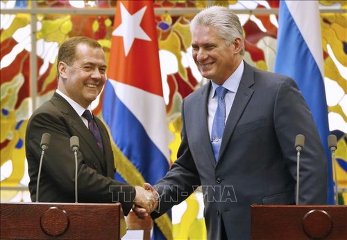 «Cuba pourra toujours compter sur la Russie», promet Medvedev à La Havane - ảnh 1