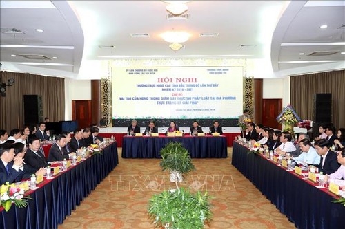 Nguyên Thi Kim Ngân à la conférence des conseils populaires des provinces du Nord - ảnh 1