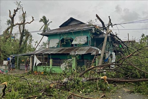 ​Myanmar : 17 communes touchées par le cyclone Mocha - ảnh 1