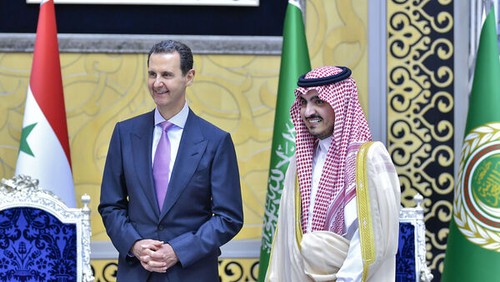 Bachar al-Assad sous les projecteurs au sommet de la Ligue arabe - ảnh 1