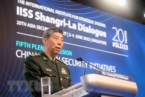 Dialogue de Shangri-La: le ministre de la Défense chinois dénonce une «mentalité de guerre froide» - ảnh 1