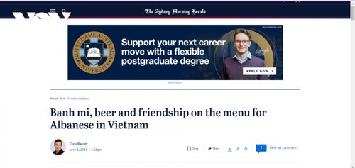 La visite d’ Anthony Albanese au Vietnam couverte par la presse australienne - ảnh 1