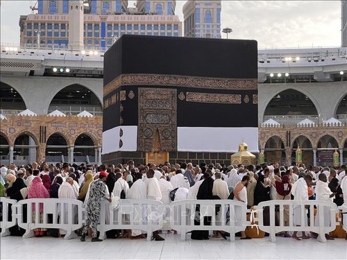 Des centaines de milliers de pèlerins au premier jour du hajj à La Mecque - ảnh 1
