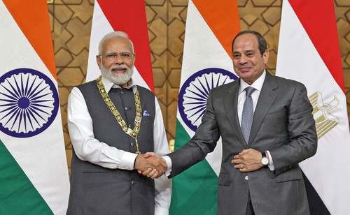 Déplacement du Premier ministre indien en Égypte - ảnh 1